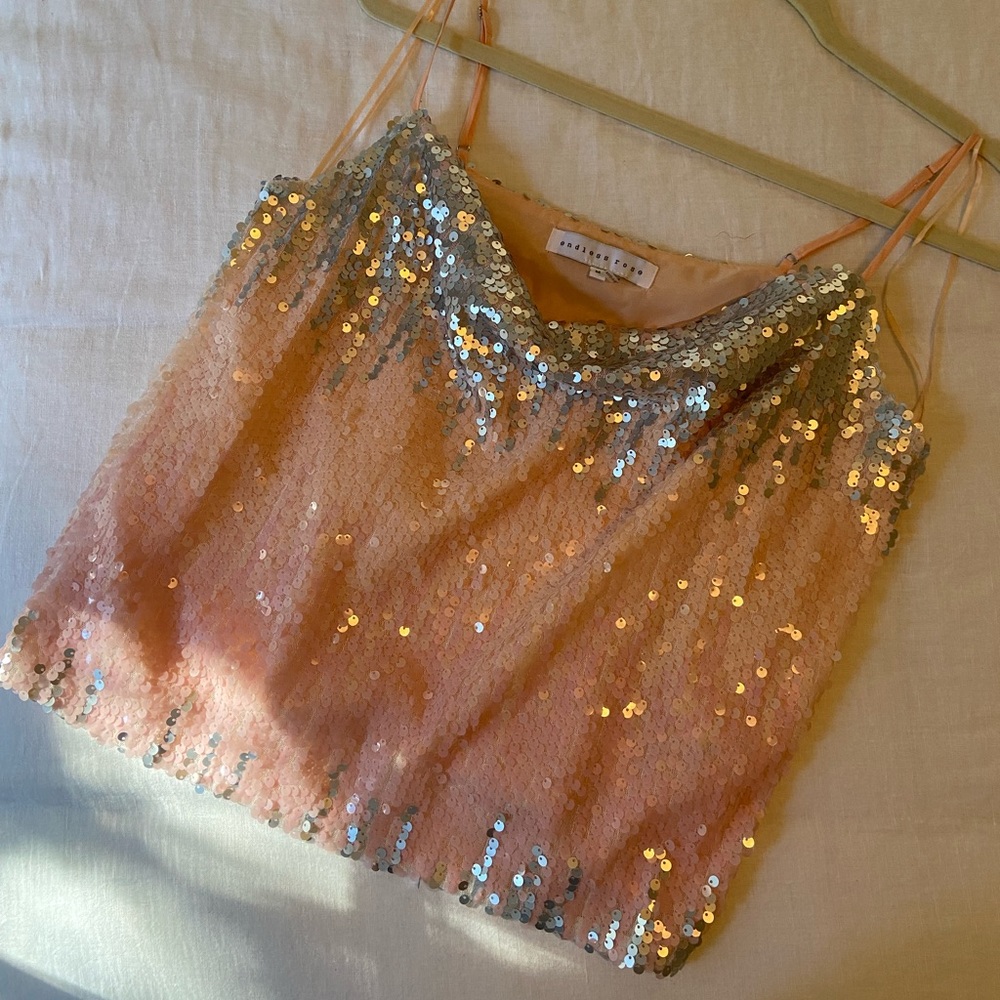 Sequin Tank